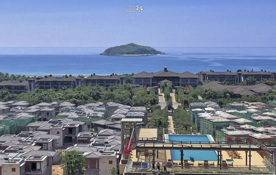 华润石梅湾九里实景图