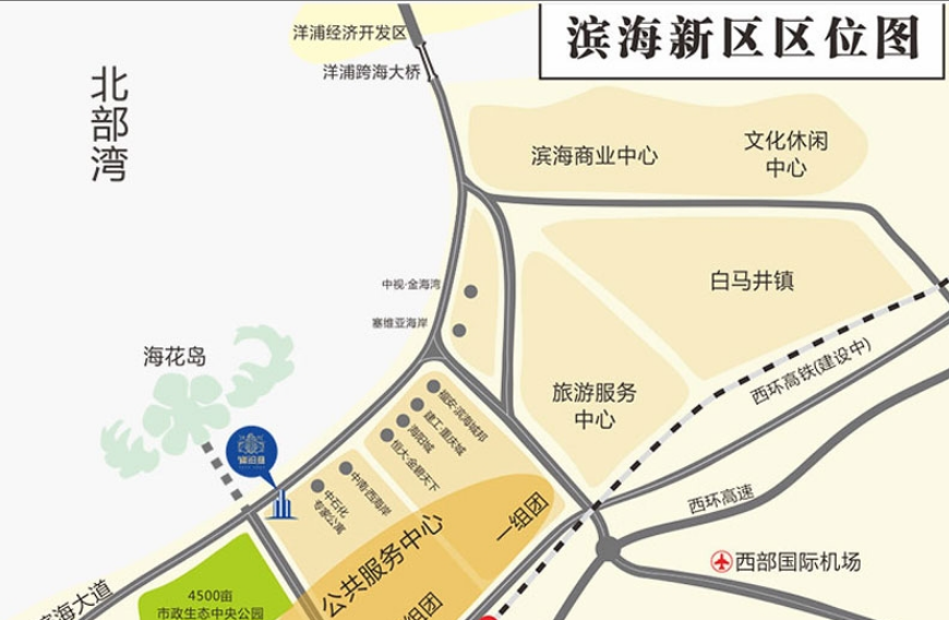 博亚兹澜泊湾区位图