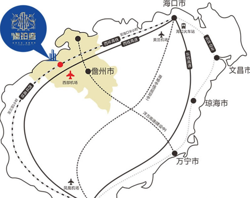 小区区位图