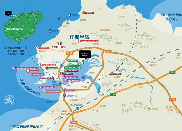 古盐田白鹭湾交通图.jpg