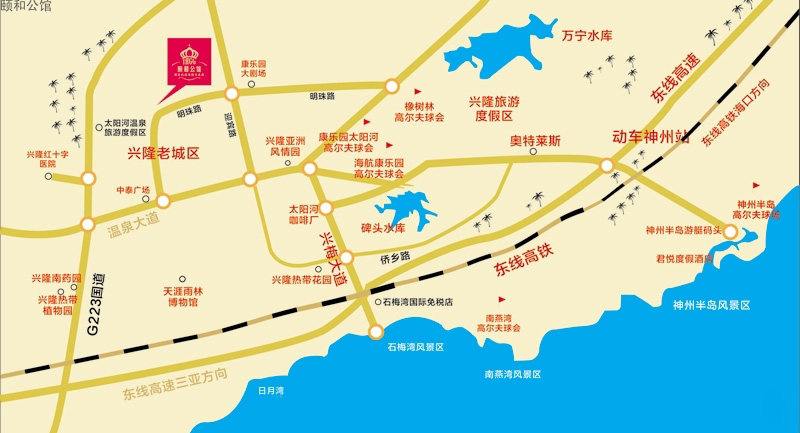 颐和公馆交通图