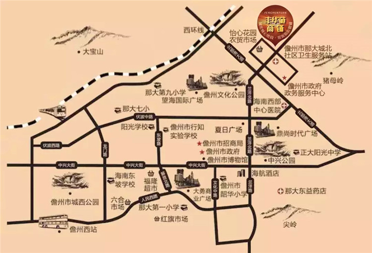 丰华和家园交通图.jpg