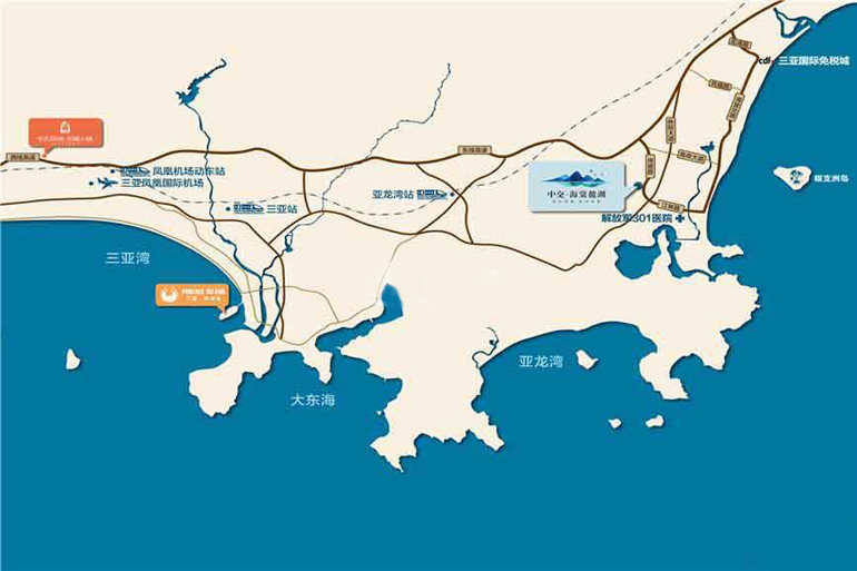 中交海棠麓湖区位图